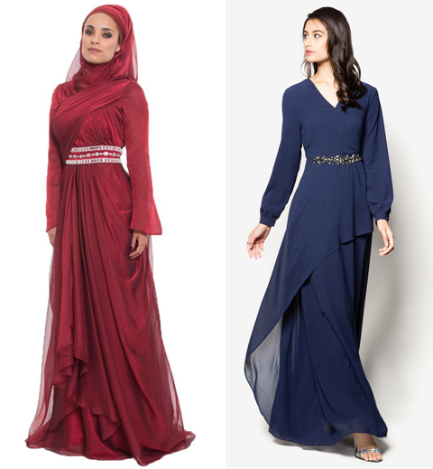 13+ Contoh Gambar Model Baju Jubah Terbaru 2017