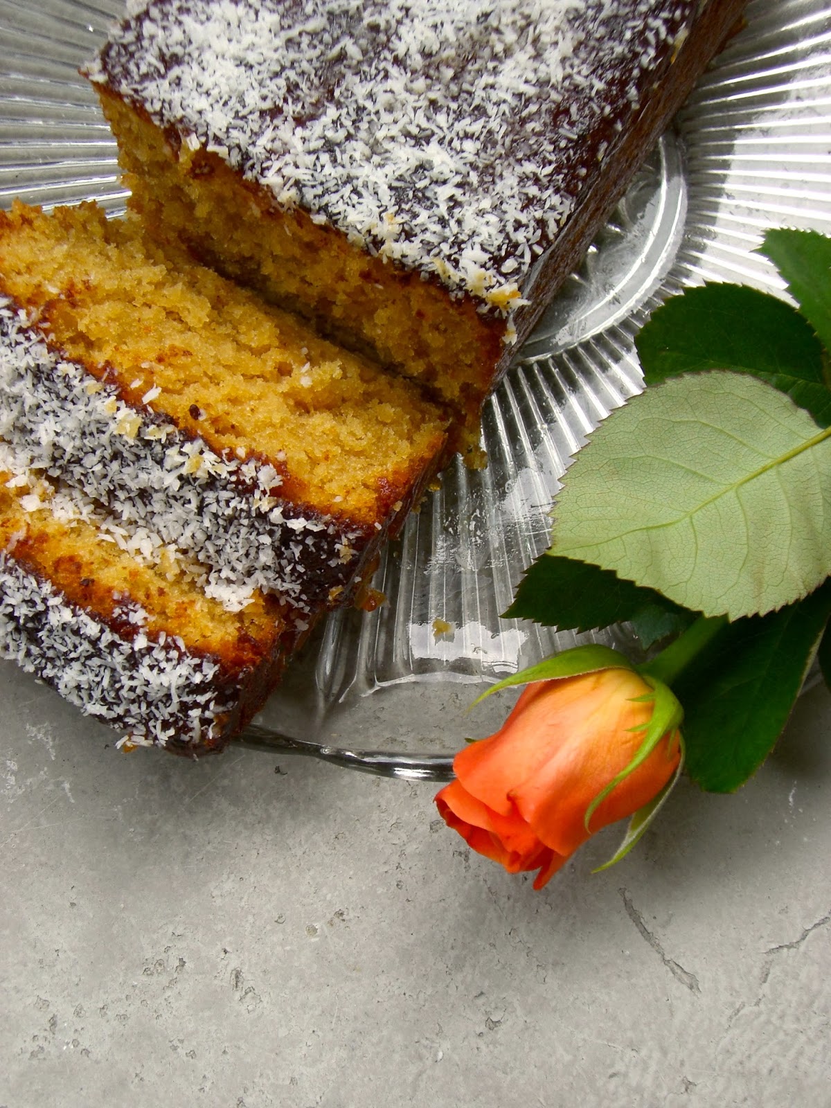 Katrin's Kitchen Diaries Apricot & Coconut Loaf Cake