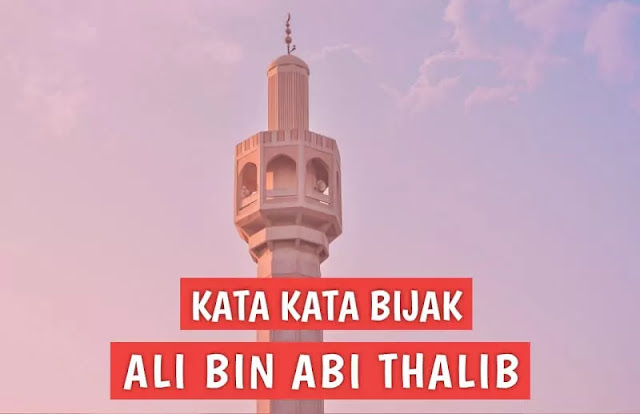 kata kata bijak ali bin abi thalib