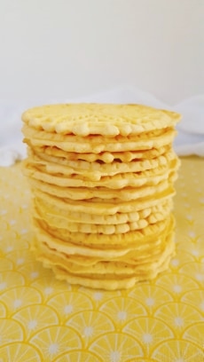 Fruit Topped Pizzelles