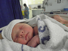 newborn baby boy, 1 hour old baby, 8lb 10oz baby