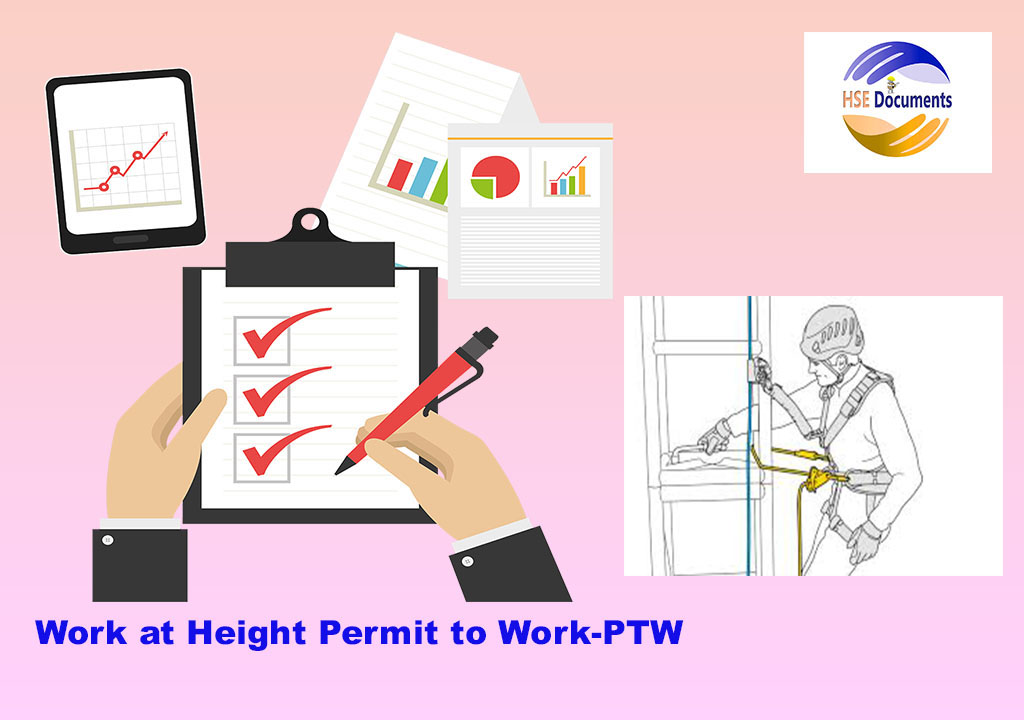 Work at Height Permit to WorkPTW HSE Documents