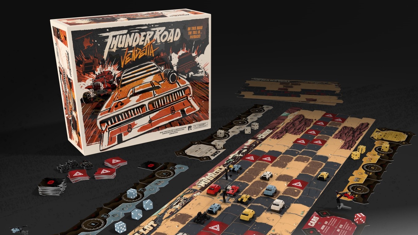 1986 Board Game 'Thunder Road' Hits Kickstarter With New 'Vendetta' Reboot