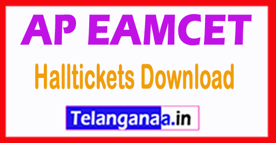 Andhra Pradesh AP EAMCET APEAMCET 2018 Halltickets Download Andhra Pradesh AP EAMCET APEAMCET 2018 Halltickets Download