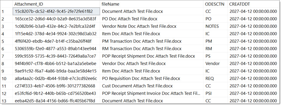 Steve Endow - The Blog: Dynamics GP Document Attach Record Type (Origin ...