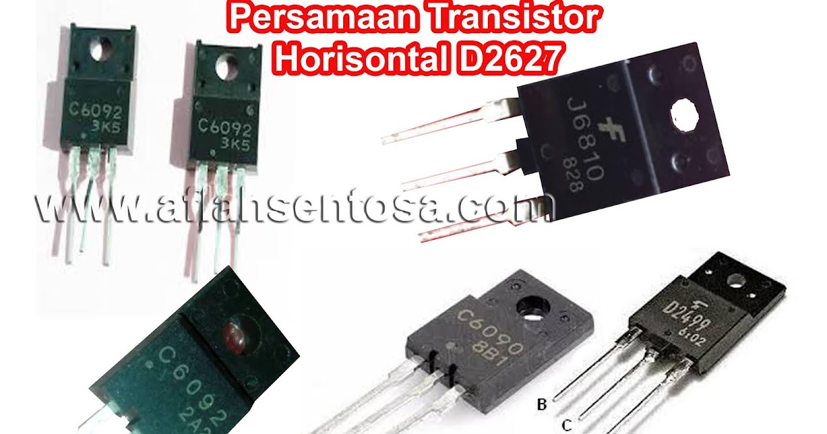 Persamaan Transistor Horisontal D2627 - Aflah Sentosa