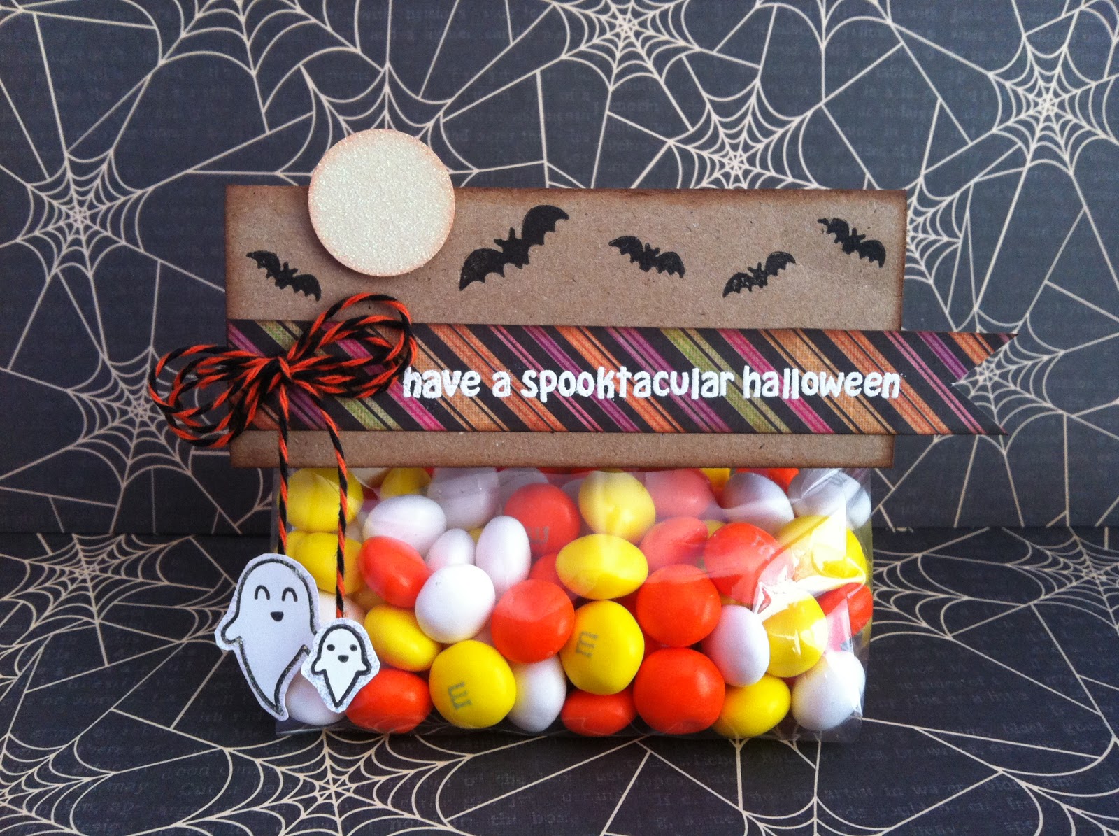 Craft Time and Cupcakes: Spooktacular Halloween Treat Bag with Trendy Twine