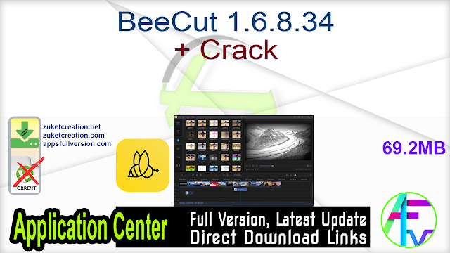 BeeCut 1.6.8.34 + Crack