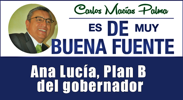Ana Lucía, Plan B del gobernador