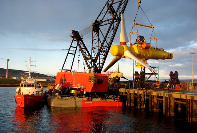 tgl tidal 1MW turbine lift