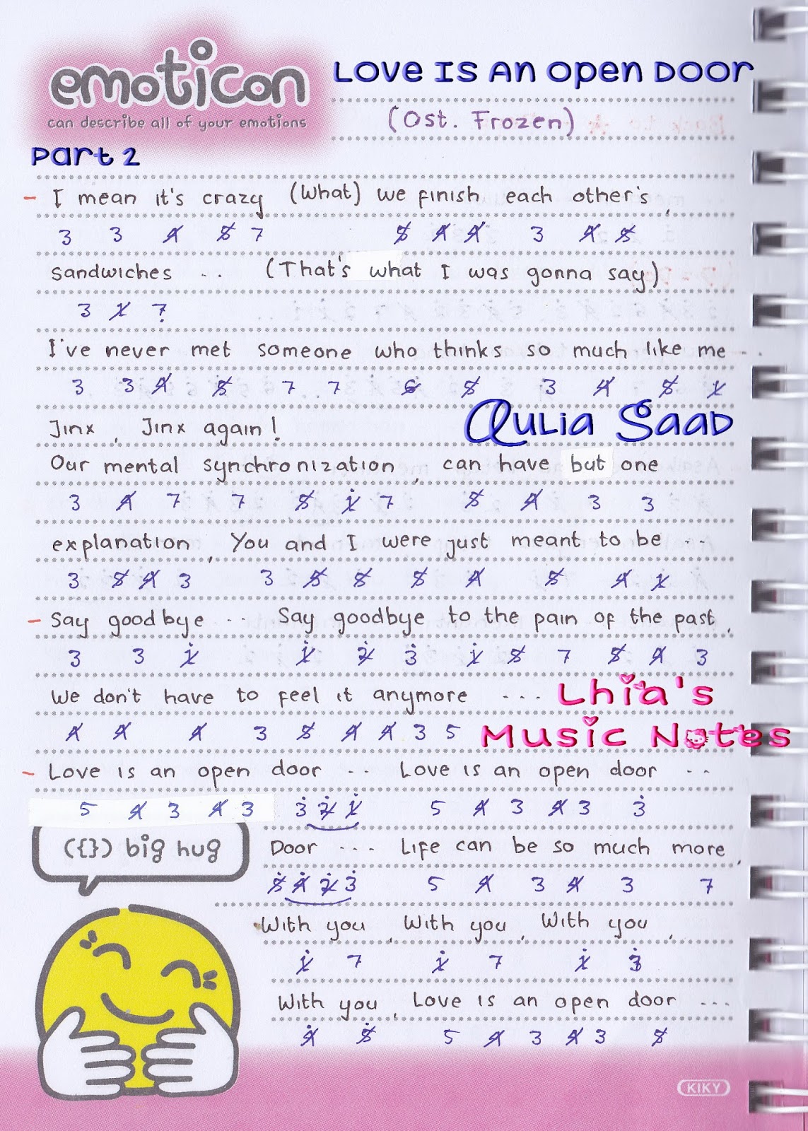 Lirik Lagu Love Is Open Door