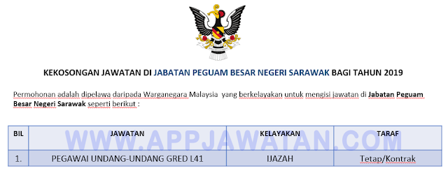 Jabatan Peguam Besar Negeri Sarawak