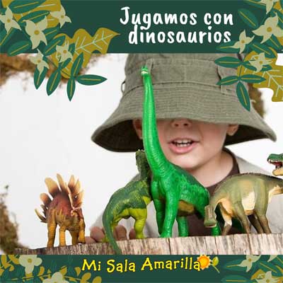 En Vivo Quedar asombrado precedente Mi Sala Amarilla: Juegos y manualidades de dinosaurios