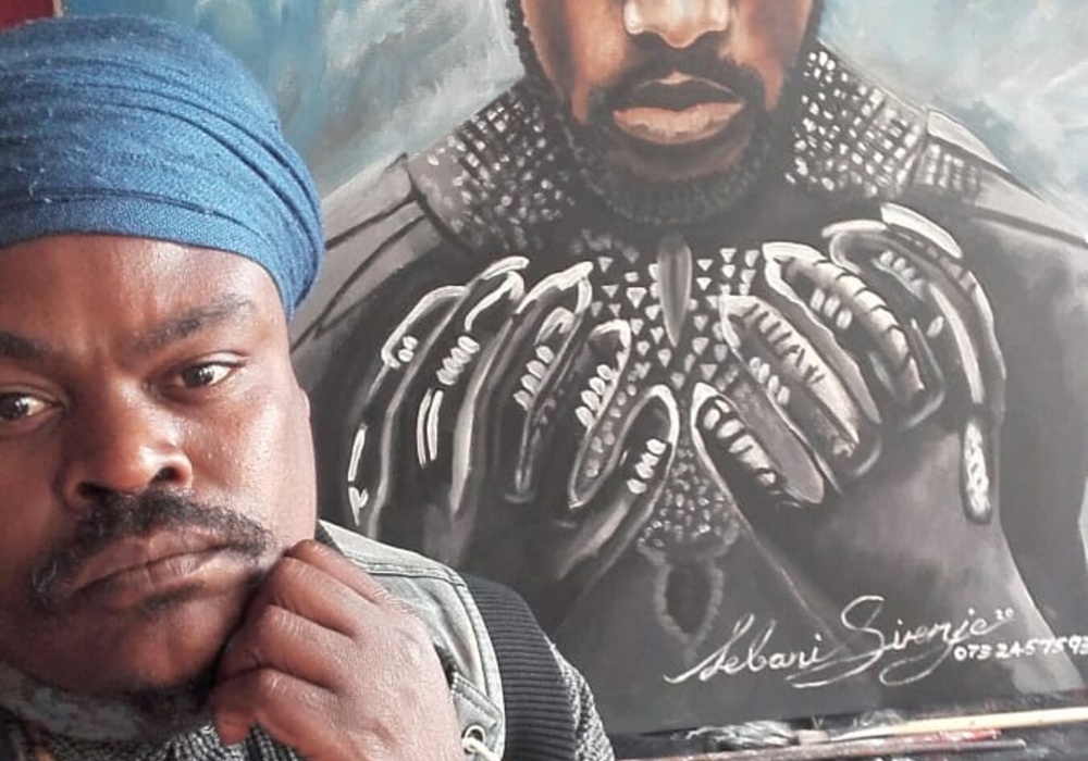 Rasta’s Painting Of Chadwick Boseman Leaves Everyone Shaking Their Heads … Social Media Reacts