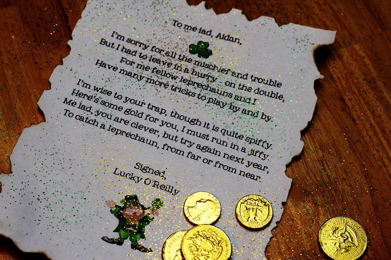 Lone Stars And Stripes Leprechaun Trap 