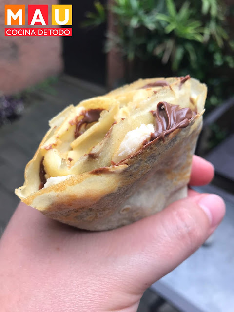 mau cocina de todo crepas francesas facil receta nutella platano saladas dulces