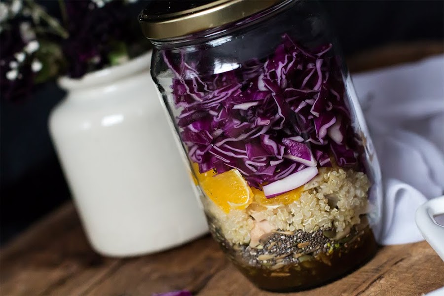 Ensalada para llevar