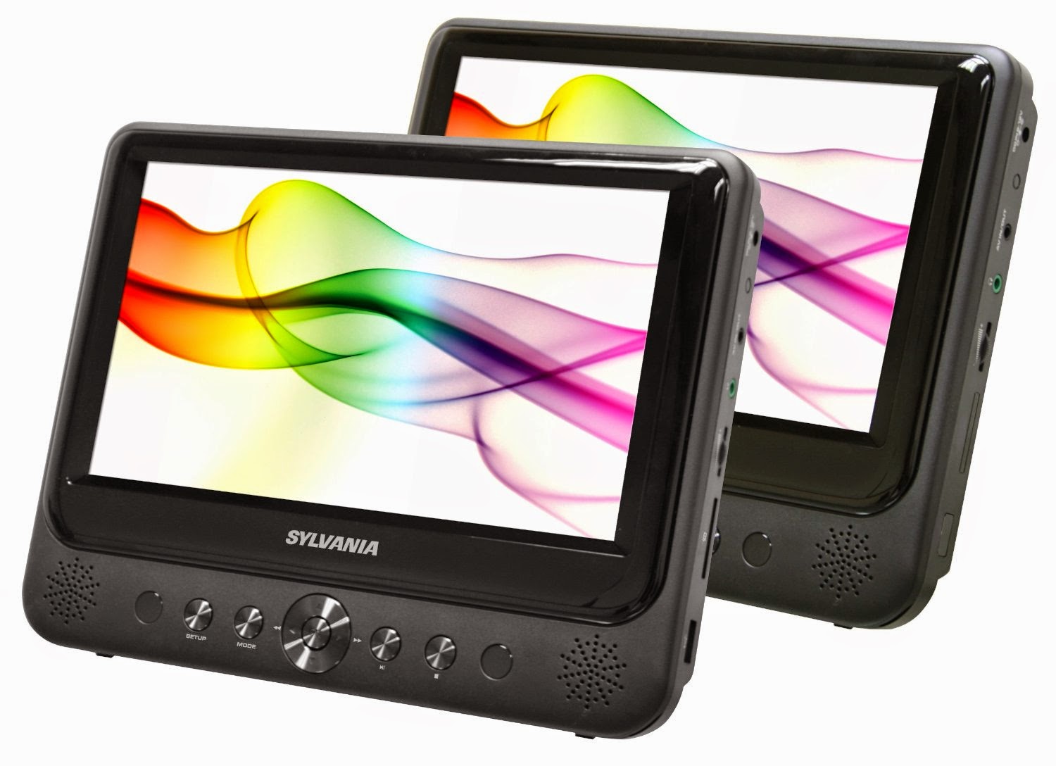 Sylvania SDVD9805 9Inch Twin, Dual Screen Portable DVD Player Review