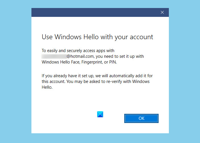 Windows Hello 핀을 비활성화하는 방법