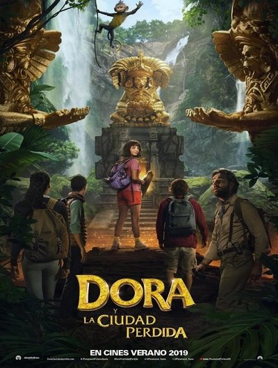 Dora y la Ciudad Perdida (2019) [WebScreener 1080p] [Castellano-Mic] [Aventuras/Cine familiar]