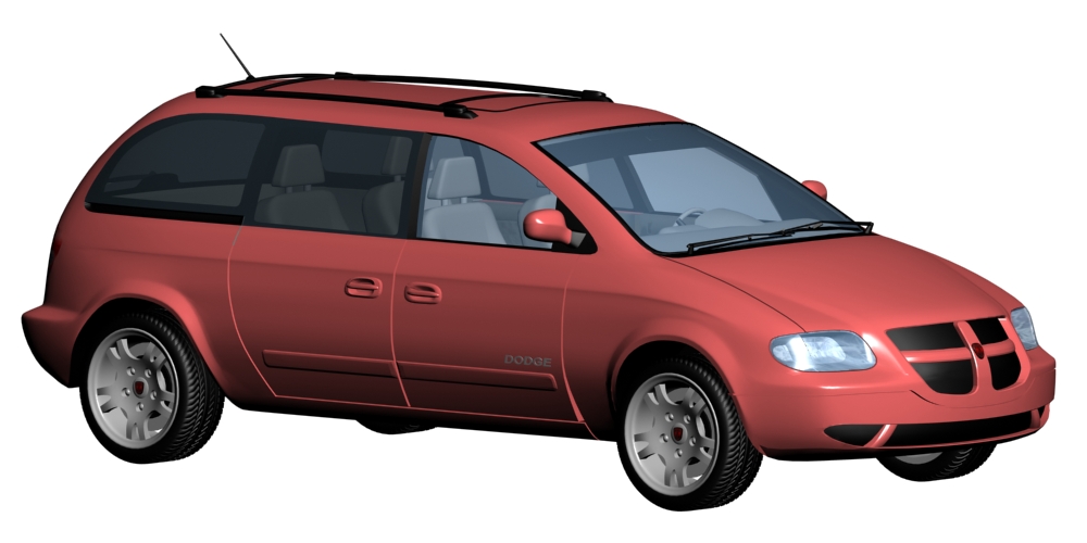Dodge caravan stl