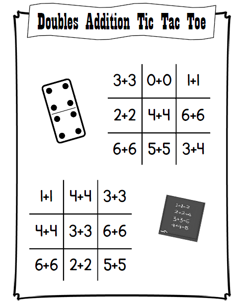 Doubles Addition Tic Tac Toe TJ Homeschooling doubles-addition-tic-tac-toe-tj-homeschooling