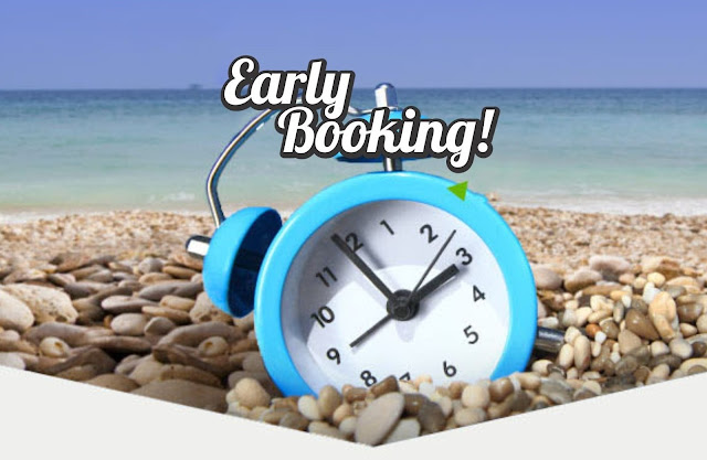 Save money on early hotel booking