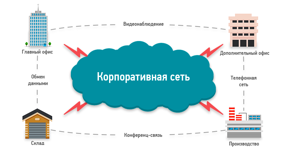 О науке: Типы сетей