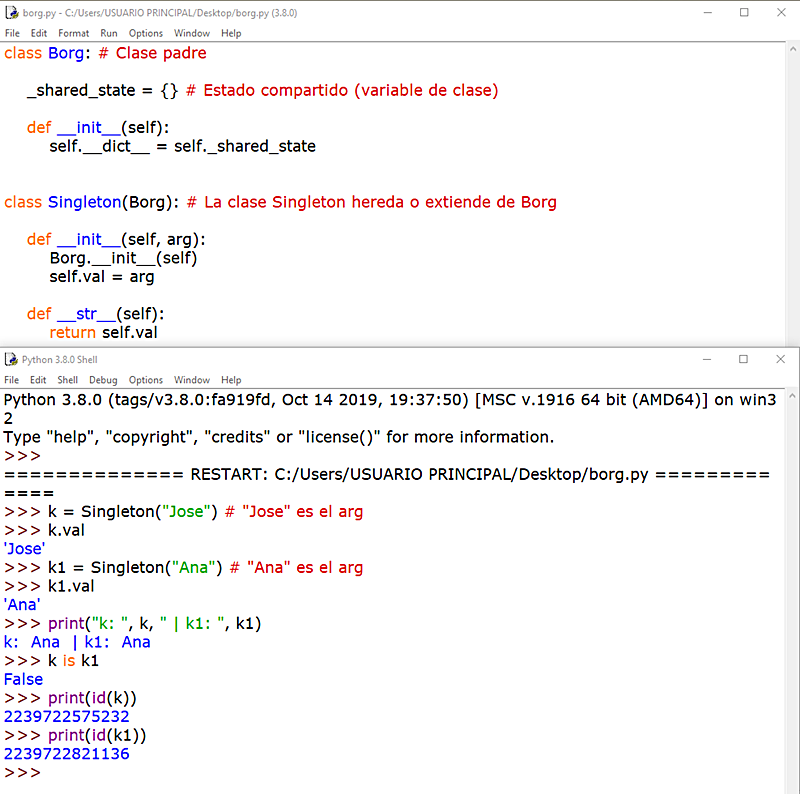 APRENDER A PROGRAMAR CON PYTHON: PATRÓN SINGLETON
