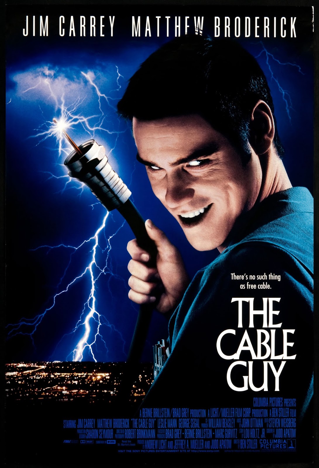 24/7 Movie Reviews The Cable Guy (1996) ***1/2