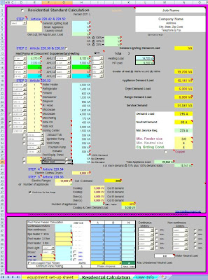 32 Nec Load Calculation Worksheet - support worksheet