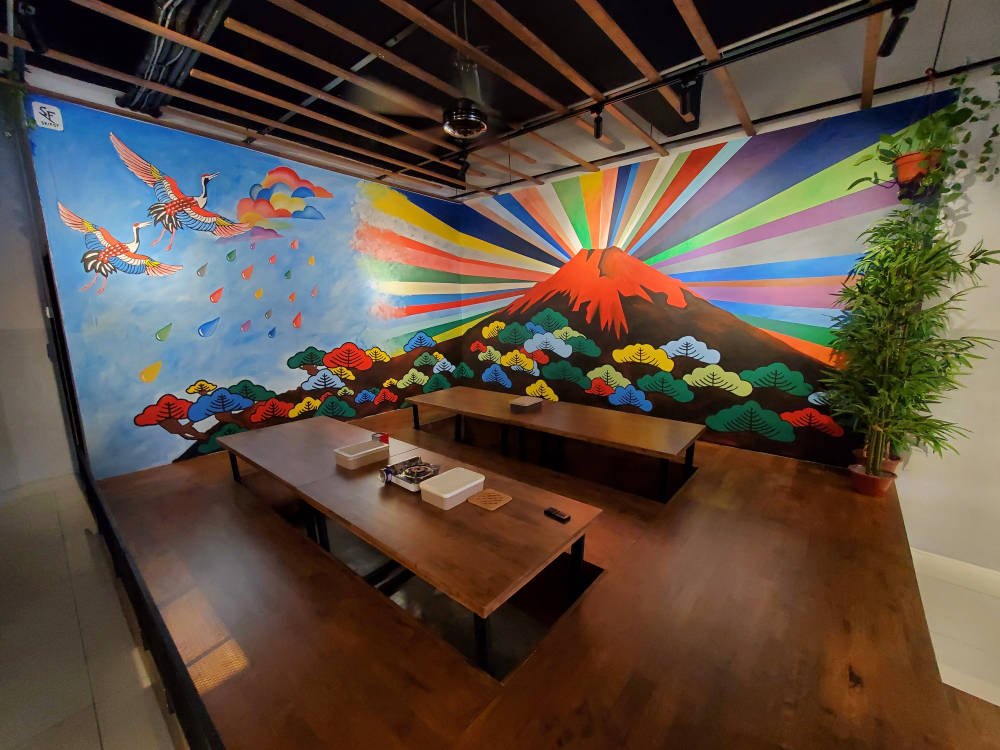 Abba Hot Pot has also spruced up its space with some beautiful murals