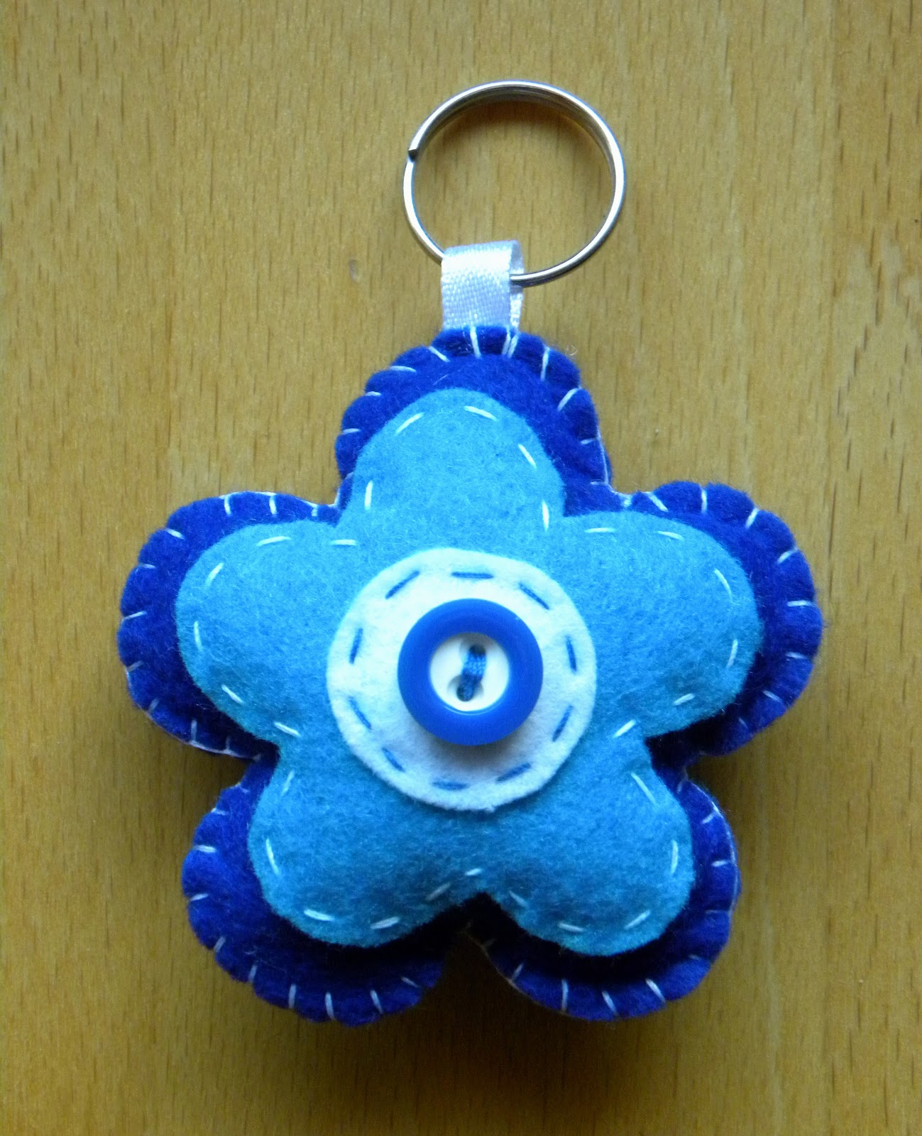 ARTESANIA CREATIVA ELINA Llaveros de Fieltro