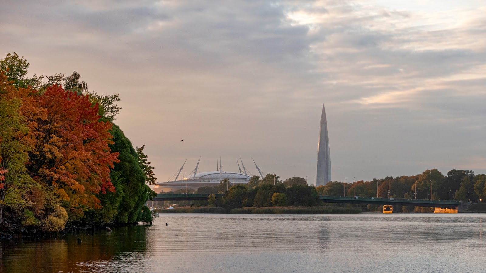 Городской и сельский пейзаж