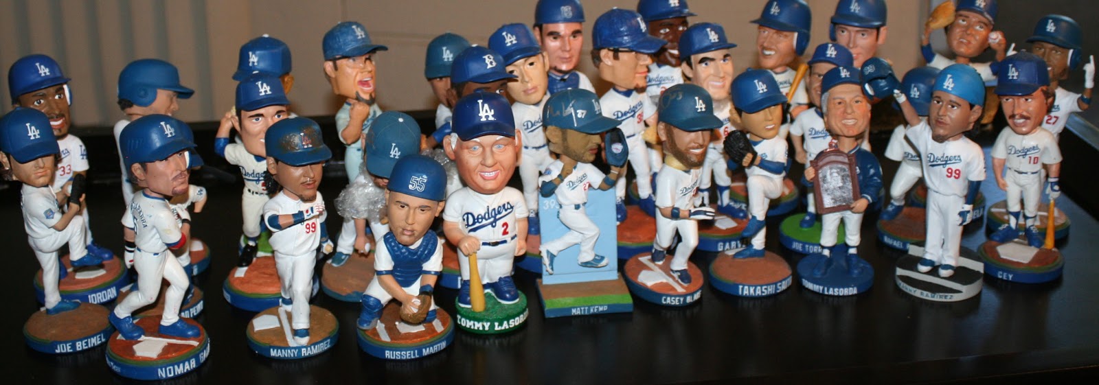 Dodgerbobble A Complete List Of All 39 Dodger Stadium Bobbleheads
