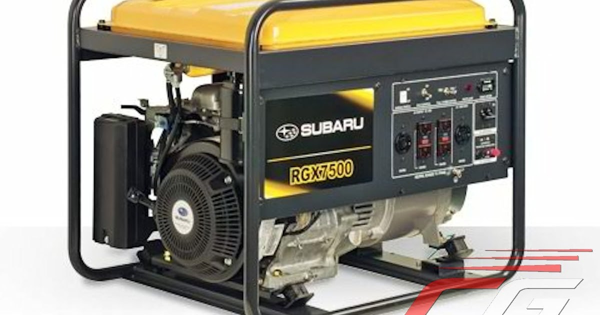 Subaru Ends Production of Generators, General Purpose Engines