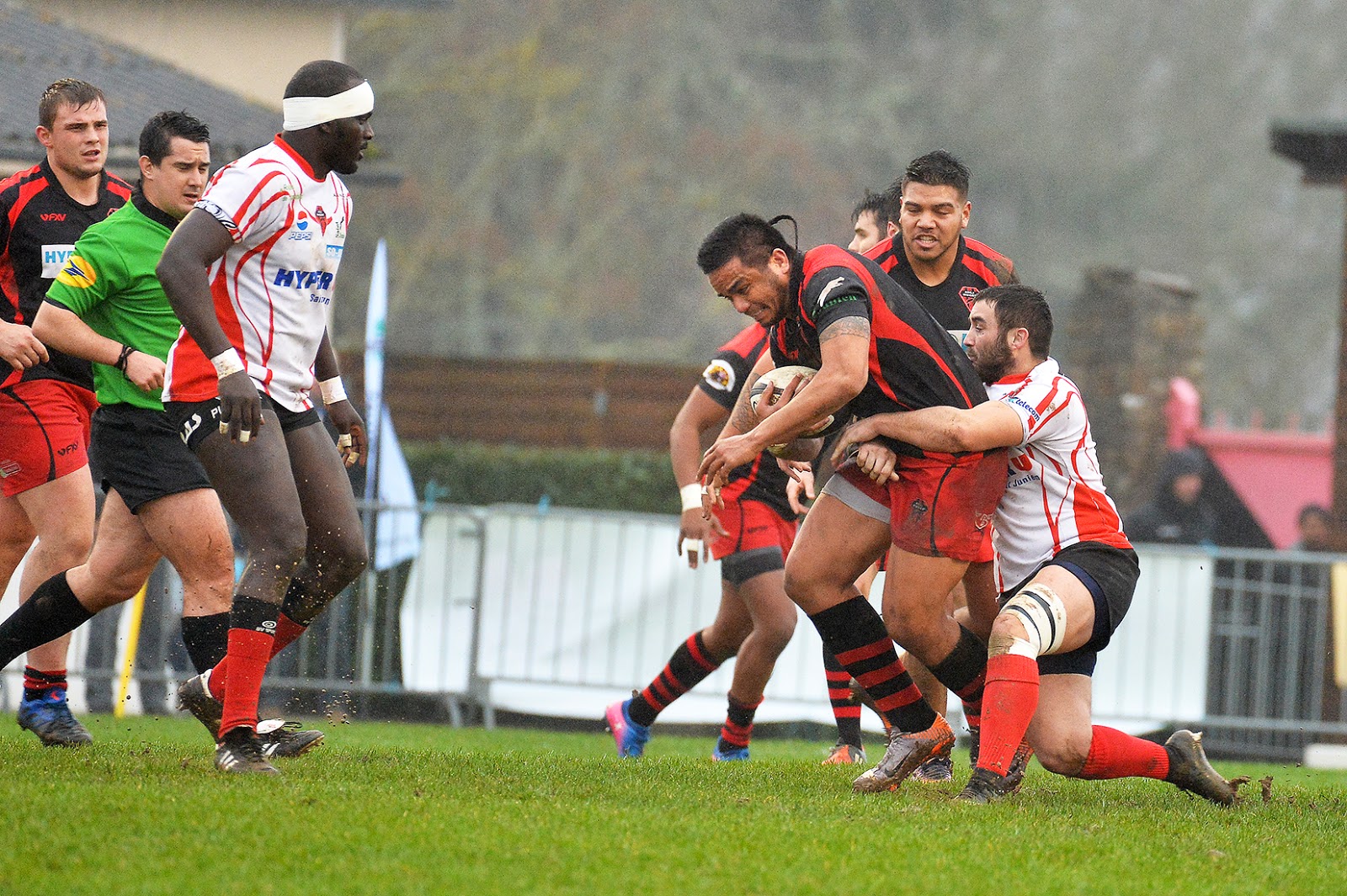 Rugby F2 ASSJ SaintYrieix, un derby bien arrosé...