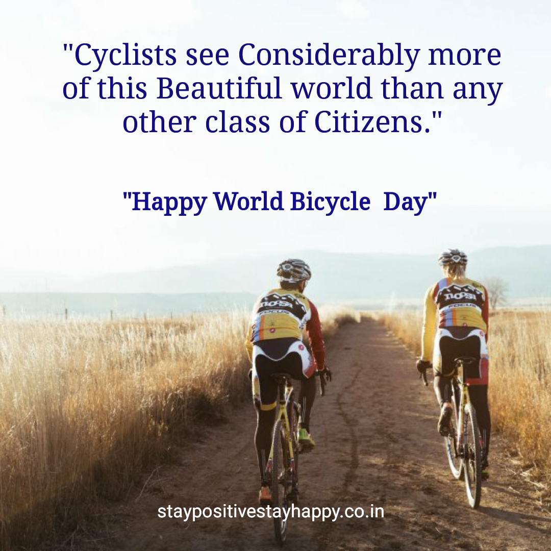 World Bicycle Day 2025 Quotes 