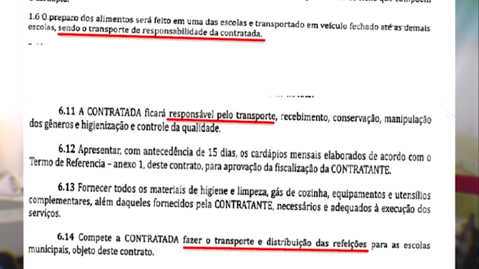 Máfia da Merenda: "Acorda povo de Brumado" denuncia irregularidades na merenda escolar