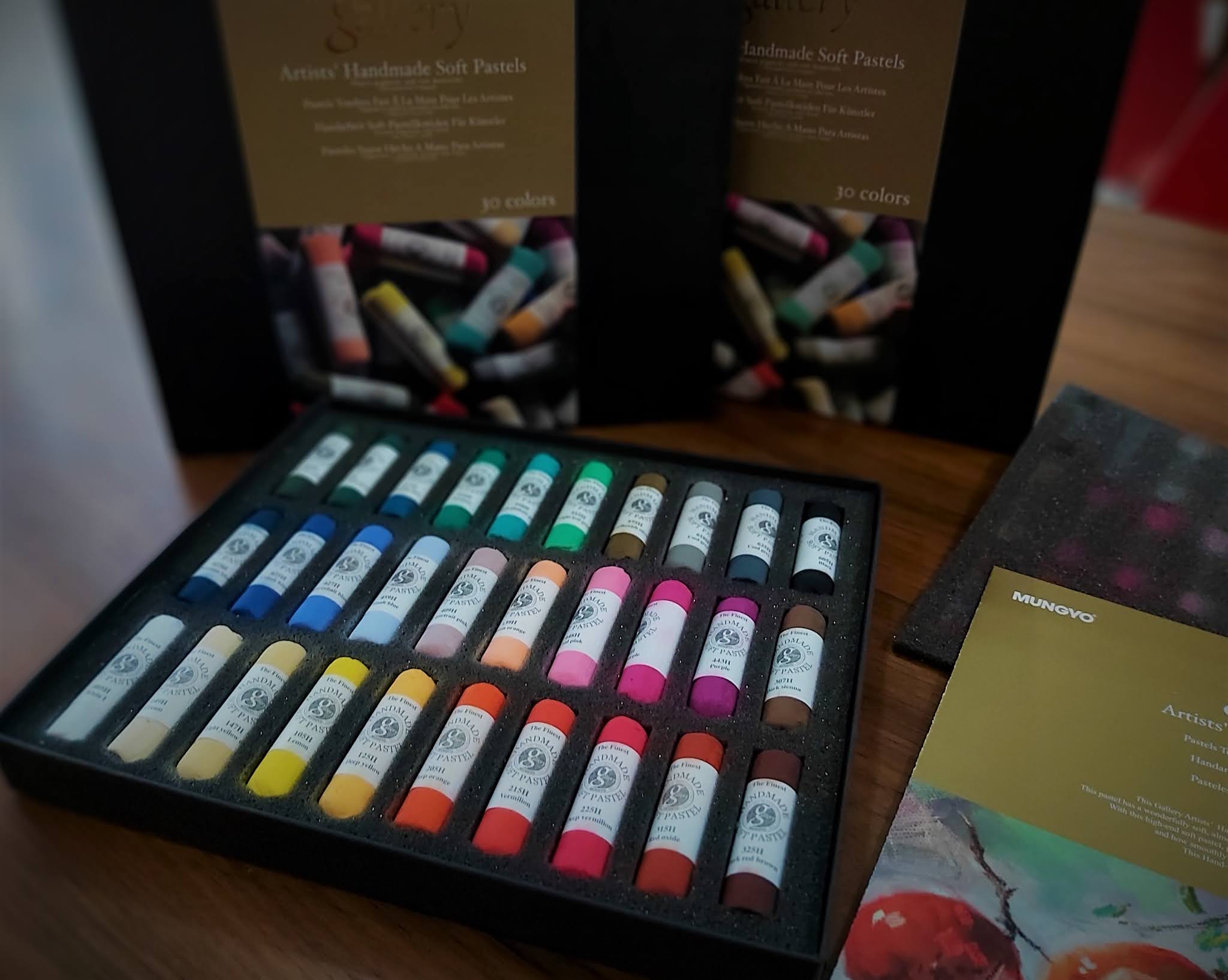 Rob's Art Supply Reviews: Mungyo Gallery Artist's Soft Pastels