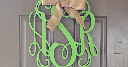 Home by Ally: FREE Monogram Giveaway!