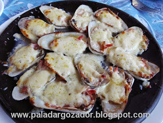 Caleta Miramar restaurante El Quisco machas parmesana
