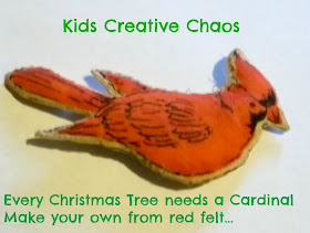 Legend of the Christmas Tree Cardinal Decoration.