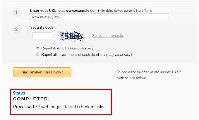 Attention: Fix Broken Links SEO | Website | Blogger | And WordPress