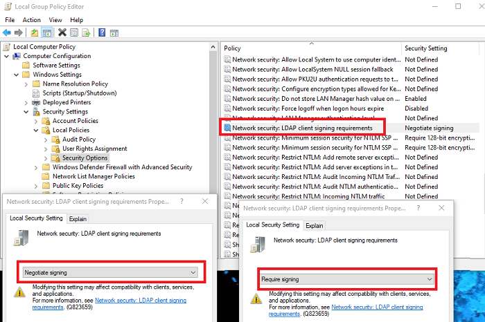 Cómo habilitar el inicio de sesión LDAP en Windows Server & Client Machines