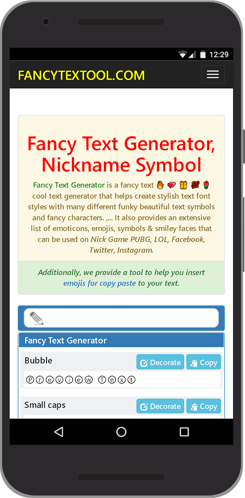 5 Website untuk membuat Nickname Free Fire, PUBG Mobile ...