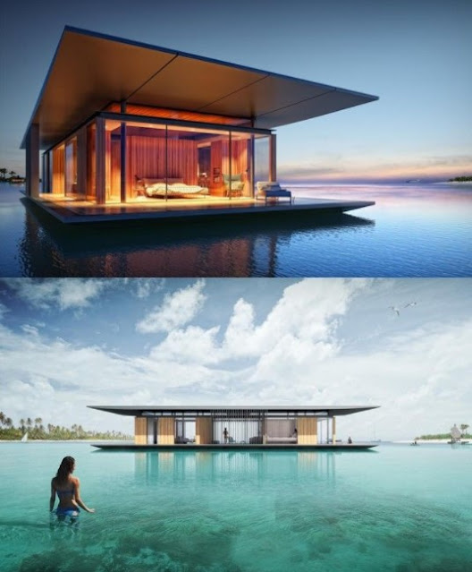 floating house design