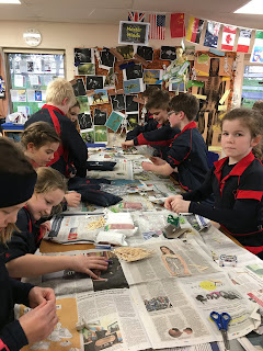 Jumping book worms, Copthill School