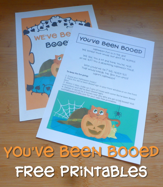 BOO POEM for Neighbors Printable Halloween Card 