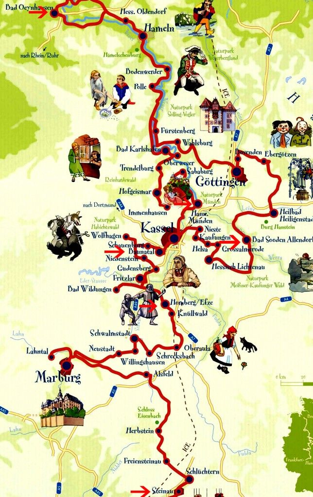 diaphram: Deutsche Märchen Strasse: Ruta Alemana De Los Cuentos
